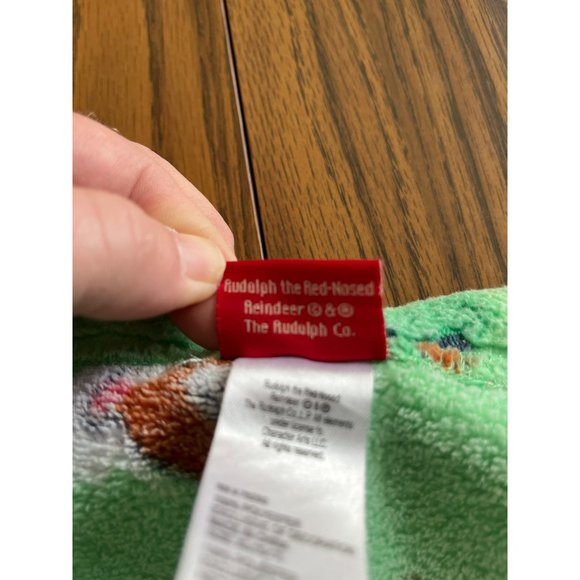 The Rudolph Co. Rudolph The Red Nosed Reindeer green sleep pants size XL 15/17 - Picture 4 of 5